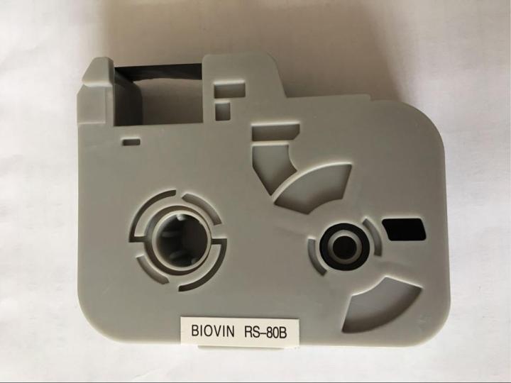  Ink Ribbon Cassette RS-80B For Biovin Tube Cable ID Printer 